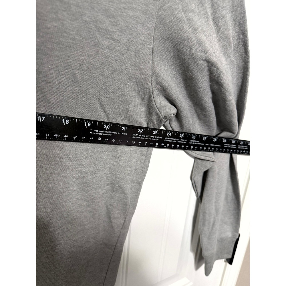 Tommy Hilfiger Sleepwear Hoodie Mens L Gray Logo Hem Long Sleeve Pullover - Picture 4 of 6